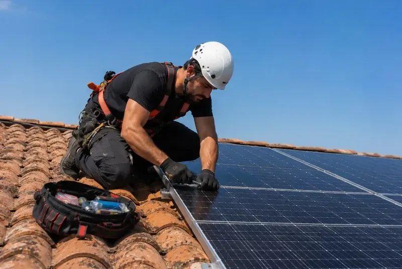 Maintenance et monitoring de panneaux solaires à Walincourt-Selvigny