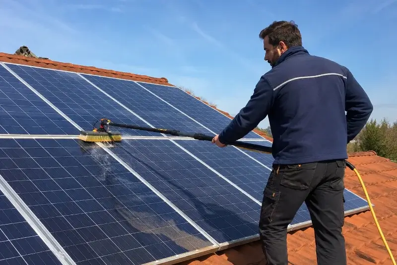 Nettoyage et entretien de panneaux solaires à Walincourt-Selvigny